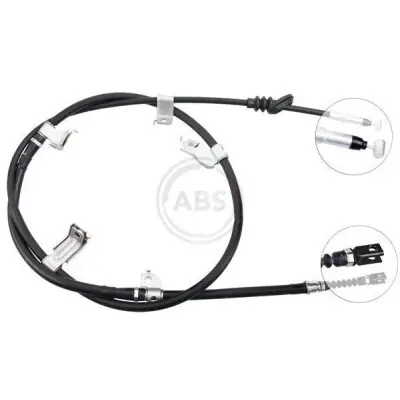 Cable de accionamiento, freno de estacionamiento A.B.S. K10867 Últimas Unidades